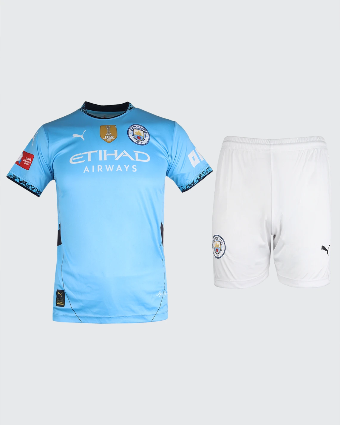 ست تیشرت و شلوارک فوتبال Unisex پوما Manchester City Mini Kit U