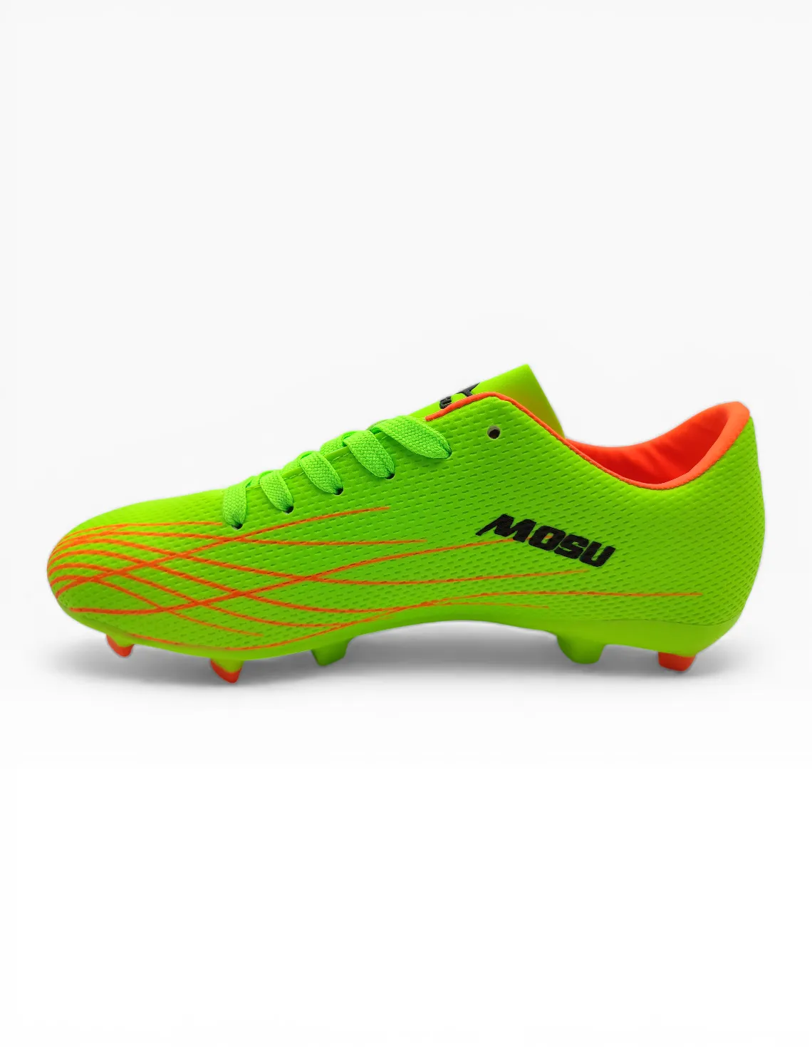 کفش فوتبال پسرانه MOSU Green Strike J